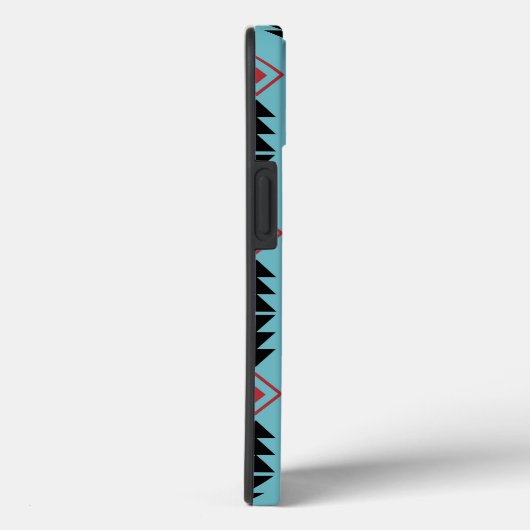 Aztec Mexican Geometric Pattern Case-Mate iPhone Hülle (Rückseite / Rechts)