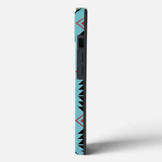 Aztec Mexican Geometric Pattern Case-Mate iPhone Hülle (Rückseite / Links)