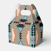Aztec Mexican Geometric Pattern Geschenkschachtel (Vorderseite)