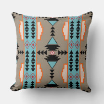 Aztec Mexican Geometric Pattern