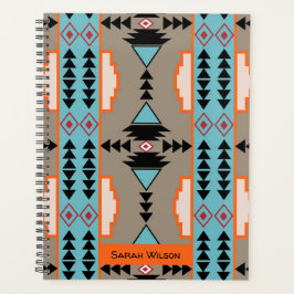 Aztec Mexican Geometric Pattern Planer