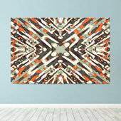 AZTEC Mexico 3 Panel Zuhause Office Leinwand Wall (Insitu (Holzboden))