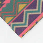 Aztec mexikanisches Kunsthandwerk niedliches Hot-P Fleecedecke (Ecke)