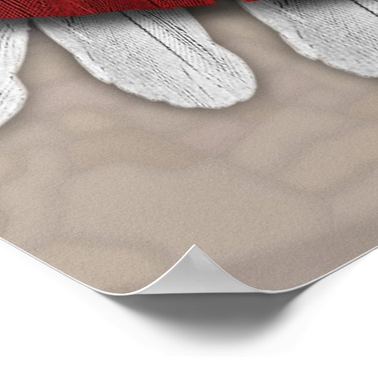 Aztec Mosaic Shield Poster (Ecke)