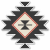 Aztec-Muster Aufkleber (Vorderseite)