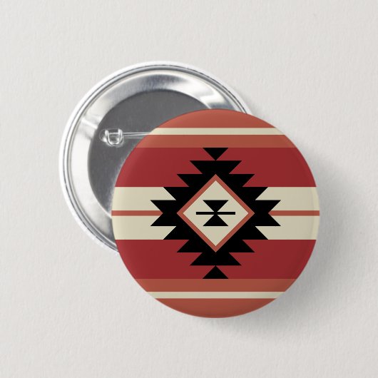 Aztec-Muster Button (Vorne & Hinten)