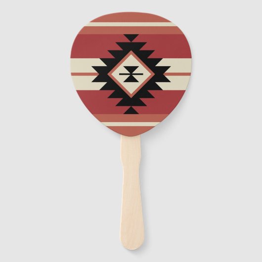 Aztec-Muster Fächer (Rückseite)
