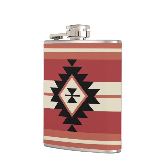 Aztec-Muster Flachmann (Links)