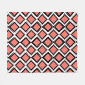 Aztec-Muster Fleecedecke (Vorderseite (Horizontal))