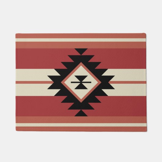 Aztec-Muster Fußmatte (Vorderseite)