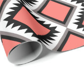 Aztec-Muster Geschenkpapier (Rolleneckpunkt)