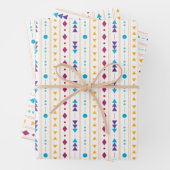 Aztec-Muster Geschenkpapier Set (Beispiel)