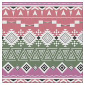 Aztec-Muster, gestreift. Stoff (Nahaufnahme)