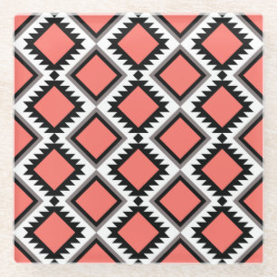 Aztec-Muster Glasuntersetzer