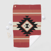 Aztec-Muster Golfhandtuch (Insitu)