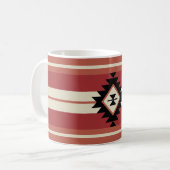 Aztec-Muster Kaffeetasse (Vorderseite Links)