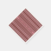 Aztec Muster kundenspezifische Papierservietten (Ecke)