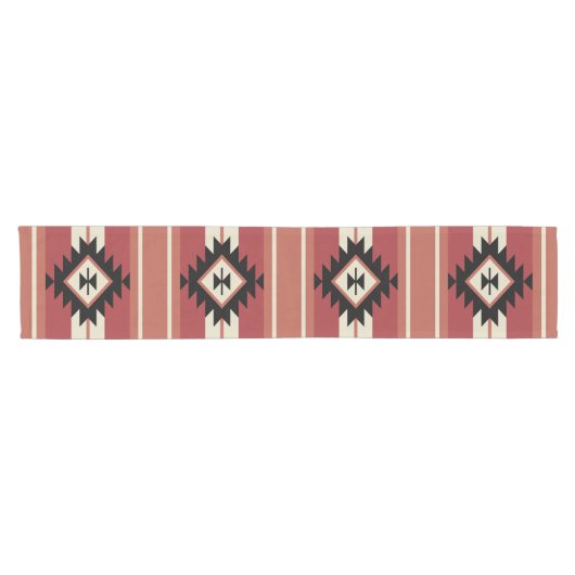 Aztec-Muster Kurzer Tischläufer (Horizontal)