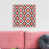 Aztec-Muster Leinwanddruck (Insitu (Wohnzimmer))
