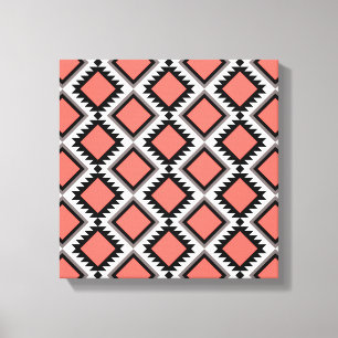 Aztec-Muster Leinwanddruck