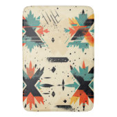 Aztec-Muster modern qunique stilvoll Badematte (Vorderseite Vertikal)