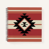 Aztec-Muster Notizblock (Vorderseite)