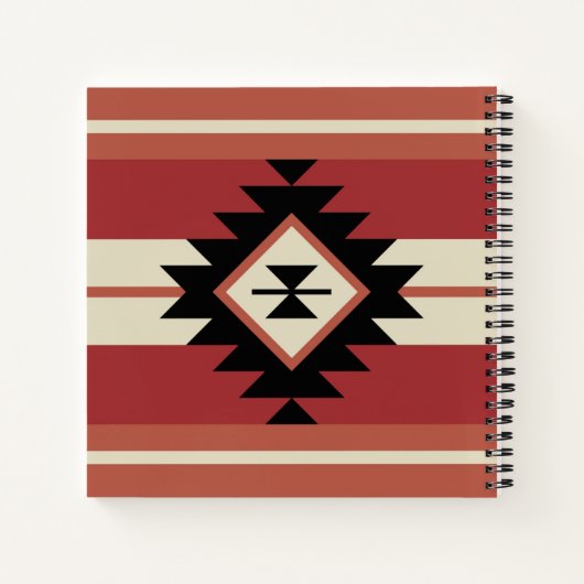 Aztec-Muster Notizblock (Rückseite)