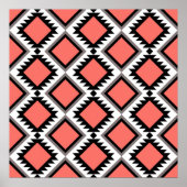 Aztec-Muster Poster (Vorne)