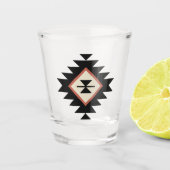Aztec-Muster Schnapsglas (Vorderseite)