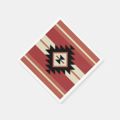 Aztec-Muster Serviette (Ecke)