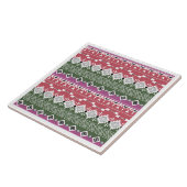 Aztec Muster, Streifen. Fliese (Seite)