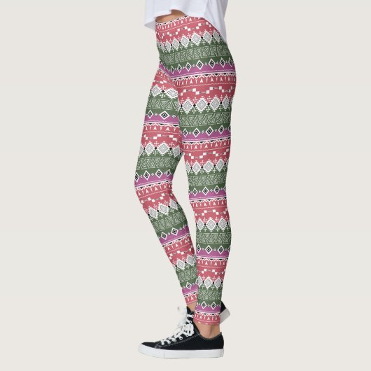Aztec Muster, Streifen / Leggings (Links)