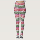 Aztec Muster, Streifen / Leggings (Vorderseite)