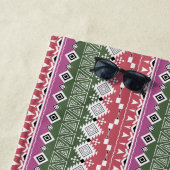 Aztec Muster, Streifen / Strandtuch (Beispiel)