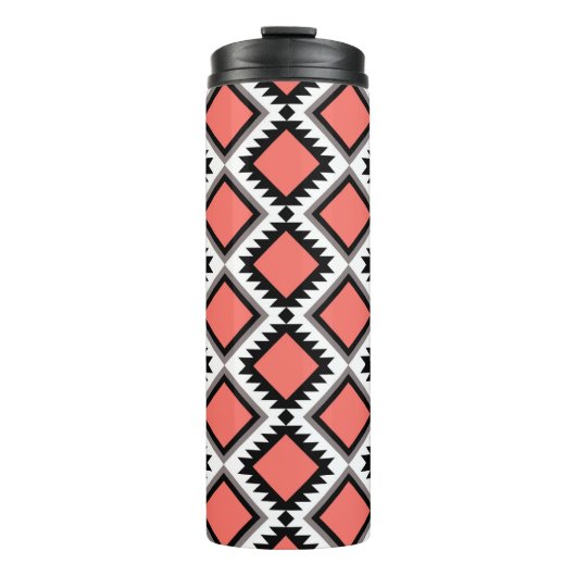 Aztec-Muster Thermosbecher (Vorderseite)