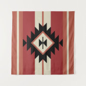 Aztec-Muster Wandteppich (Vorderseite (Horizontal))
