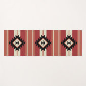Aztec-Muster Yogamatte (Vorderseite (Horizontal))