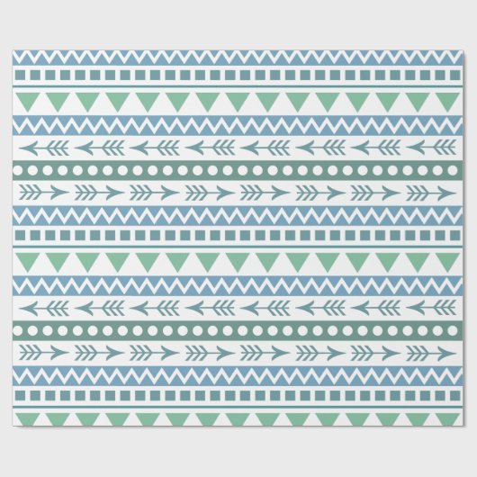 Aztec Musterpapier Geschenkpapier (Flach)