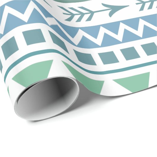 Aztec Musterpapier Geschenkpapier (Rolleneckpunkt)
