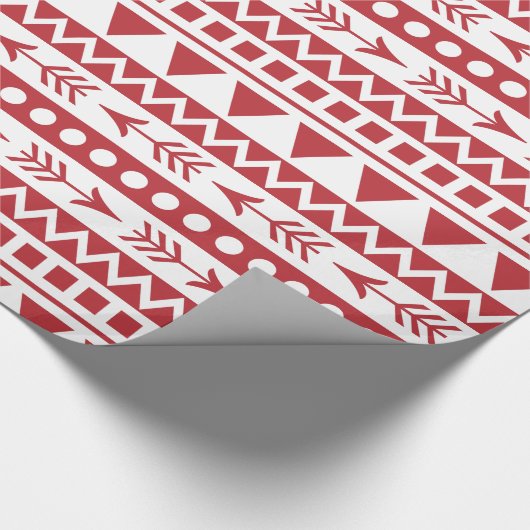 Aztec Musterpapier Geschenkpapier (Ecke)