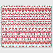 Aztec Musterpapier Geschenkpapier (Flach)