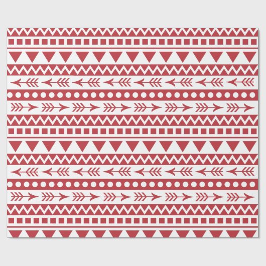 Aztec Musterpapier Geschenkpapier (Flach)