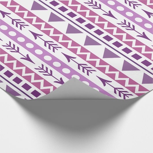 Aztec Musterpapier Geschenkpapier (Ecke)