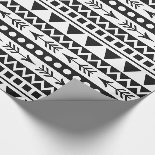 Aztec Musterpapier Geschenkpapier (Ecke)