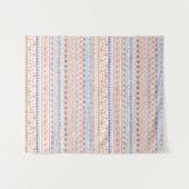 Aztec-Mustertapestry Wandteppich (Vorderseite (Horizontal))