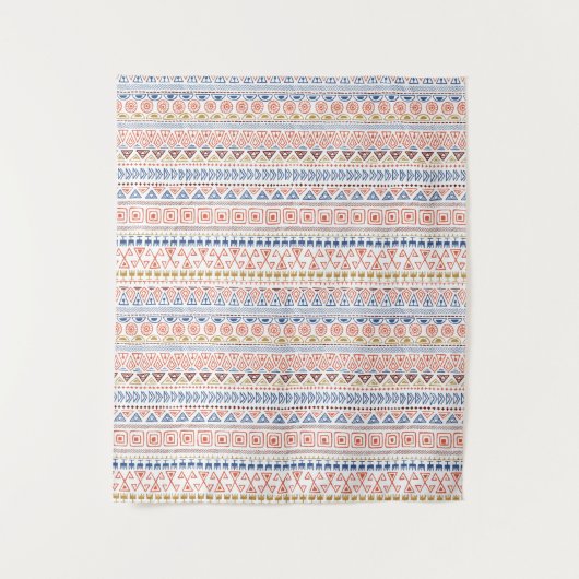 Aztec-Mustertapestry Wandteppich (Vorderseite)