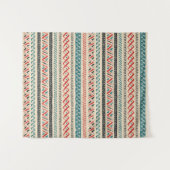 Aztec-Mustertapestry Wandteppich (Vorderseite (Horizontal))