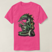Aztec Mythology Creature Cipactli T-Shirt (Design vorne)