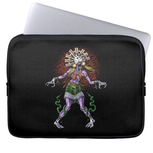 Aztec Mythology Deity Tzitzimitl Laptopschutzhülle (Vorderseite)