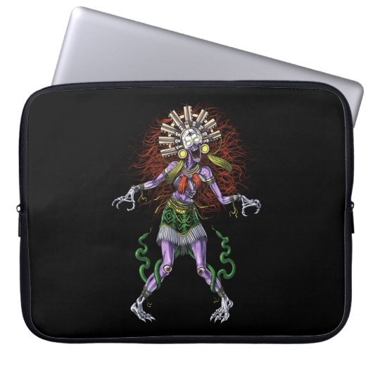 Aztec Mythology Deity Tzitzimitl Laptopschutzhülle (Vorderseite)